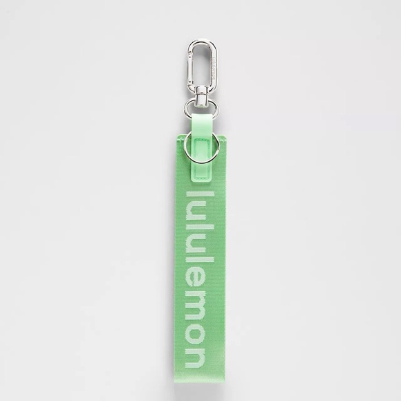 Lululemon Never Lost Keychain- Citra Lime/White - Picture 4 of 4